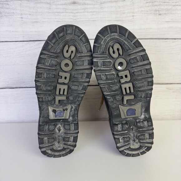 Sorel Caribou Women's Size 5 Waterproof Brown Nubuck Insulated Boots NL1000-220 - Picture 8 of 11